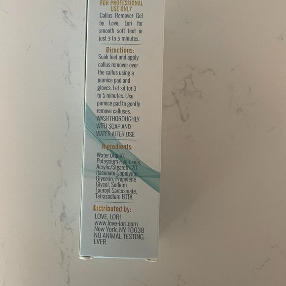 Love Lori Callus Remover Gel, 6 oz, NWT - Picture 4 of 4